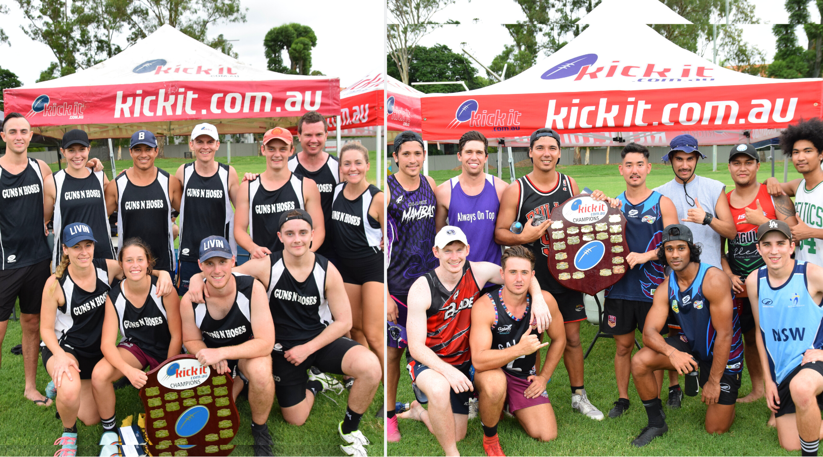 Bushfire Appeal Charity Tournament Champions